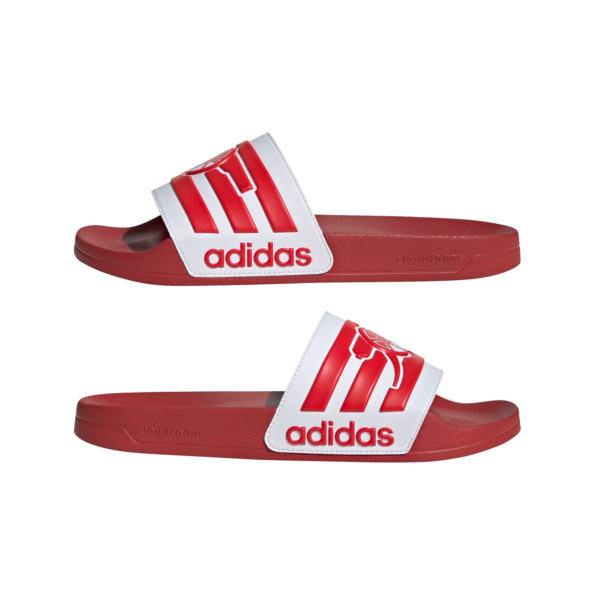 ADI ADILETTE SHOWER ARSENAL POWER RED/WHITE